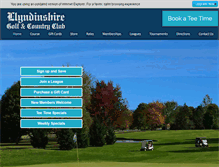 Tablet Screenshot of llyndinshire.com